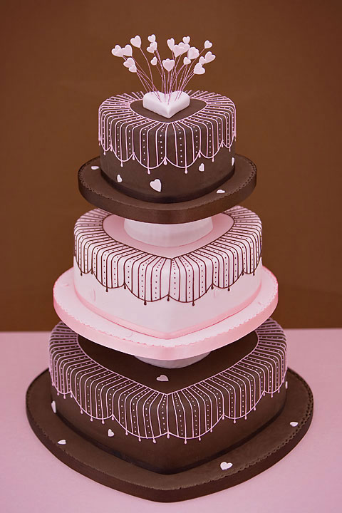 Chocolate wedding cakes bournemouth